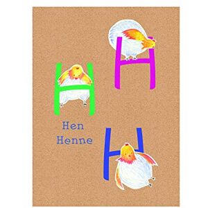 KOMAR ABC Animal H Poster Colorato - Interno KOMAR ABC Animal H Poster Colorato - Interno