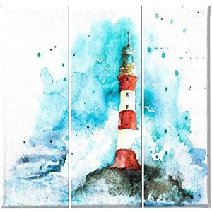 Homemania Quadro Sea 3 Pezzi Natura E Paesaggi per Soggiorno, Camera Multicolore in Poliestere, Legno, 69 x 3 x 50 cm Homemania Quadro Sea 3 Pezzi Natura E Paesaggi per Soggiorno, Camera Multicolore in Poliestere, Legno, 69 x 3 x 50 cm