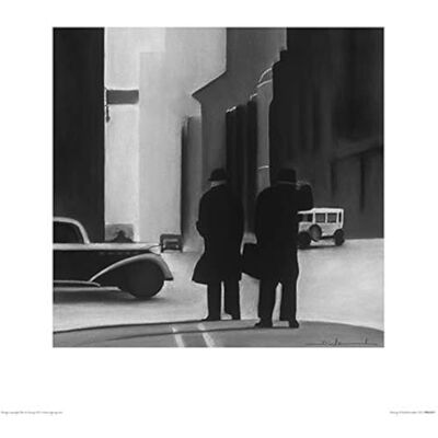 L' Arte Gruppo David Cowden (Waiting) – Stampa Artistica 40 x 40 cm, Carta, Multicolore, 40 x 40 x 1.3 cm L' Arte Gruppo David Cowden (Waiting) – Stampa Artistica 40 x 40 cm, Carta, Multicolore, 40 x 40 x 1.3 cm