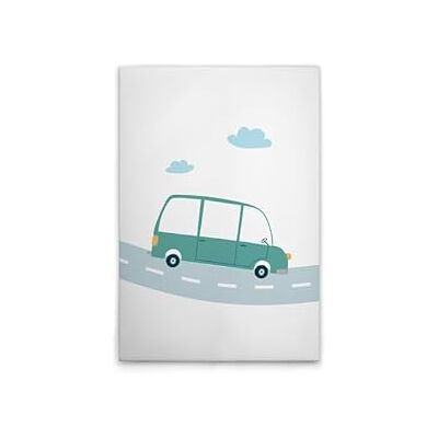 A.S. Création Stampa su tela per cameretta dei bambini, colore: bianco, verde, 50 x 75 cm A.S. Création Stampa su tela per cameretta dei bambini, colore: bianco, verde, 50 x 75 cm