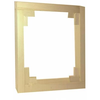 Niik Telaio Telai in Legno Gallery Sp. 4 cm 40 x 40 x 4 cm professionale per intelaiare tele stampe quadri foto poster made in italy Niik Telaio Telai in Legno Gallery Sp. 4 cm 40 x 40 x 4 cm professionale per intelaiare tele stampe quadri foto poster made in italy