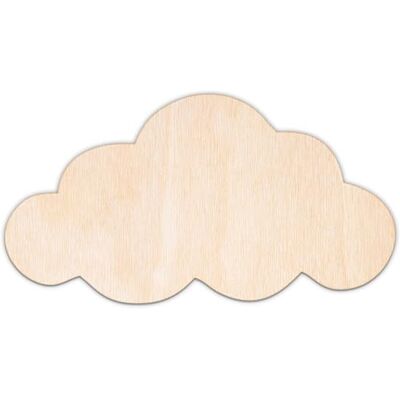 Creative Sagoma Nuvola Personalizzata, Compensato o MDF, 5–100 cm Compensato da 3 mm o MDF, taglio laser, da dipingere, motivo nuvola, per decoupage e decorazione da parete Creative Sagoma Nuvola Personalizzata, Compensato o MDF, 5–100 cm Compensato da 3 mm o MDF, taglio laser, da dipingere, motivo nuvola, per decoupage e decorazione da parete