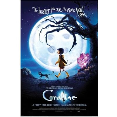 Pyramid Maxi poster ufficiale Coraline (un foglio originale) Decorazione da parete Poster decorativo da parete 61 cm x 91,5 cm poster per camere da letto, dormitori e fan Pyramid Maxi poster ufficiale Coraline (un foglio originale) Decorazione da parete Poster decorativo da parete 61 cm x 91,5 cm poster per camere da letto, dormitori e fan