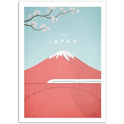 Wall Editions W16310-B1 - Poster d'arte - Giappone - Henry Rivers - 70x100cm - Poster artistico Wall Editions W16310-B1 - Poster d'arte - Giappone - Henry Rivers - 70x100cm - Poster artistico
