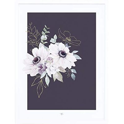 Lilipinso - VIOLETTA ADOLINA - Poster con cornice di fiori - Poster Lilipinso - VIOLETTA ADOLINA - Poster con cornice di fiori - Poster