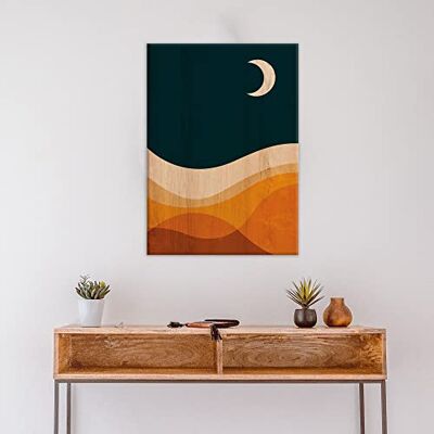 CREARREDA Quadro Moderno in Legno per Soggiorno Made in Italy Decorazione e Stampa su Legno per Arredo Casa CREARREDA Quadro Moderno in Legno per Soggiorno Made in Italy Decorazione e Stampa su Legno per Arredo Casa