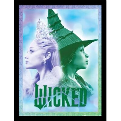 Pyramid Stampa da collezione ufficiale Wicked 2 (Bubbles) Arte decorativa di alta qualità per gli amanti del teatro e i collezionisti Poster incorniciato 30 x 40 cm Pyramid Stampa da collezione ufficiale Wicked 2 (Bubbles) Arte decorativa di alta qualità per gli amanti del teatro e i collezionisti Poster incorniciato 30 x 40 cm