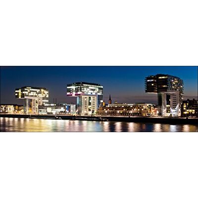 PRO-Art g1765e Decorazione da Parete, Tecnica glicée, 'Köln City' 150 x 48 cm, Multicolore, 120 x 40 cm PRO-Art g1765e Decorazione da Parete, Tecnica glicée, 'Köln City' 150 x 48 cm, Multicolore, 120 x 40 cm