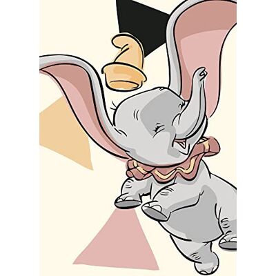 Komar Dumbo Angles Poster da parete, 50 x 70 cm, motivo: comar, stampa artistica (senza cornice), Disney Komar Dumbo Angles Poster da parete, 50 x 70 cm, motivo: comar, stampa artistica (senza cornice), Disney
