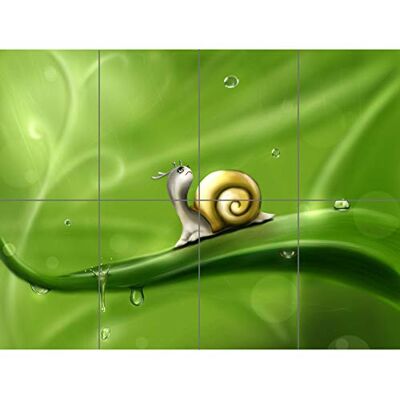 Artery8 Cute Snail Rain XL Giant Panel Poster (8 Sections) Carina Pioggia Manifesto Artery8 Cute Snail Rain XL Giant Panel Poster (8 Sections) Carina Pioggia Manifesto