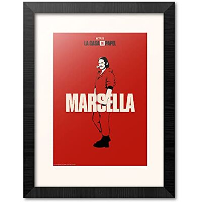 Grupo Erik Stampa incorniciata 30 x 40 cm Marsiglia Stampa decorativa La Casa de Paper Poster House of Paper Stampa La Casa de Paper Prodotto con licenza ufficiale Grupo Erik Stampa incorniciata 30 x 40 cm Marsiglia Stampa decorativa La Casa de Paper Poster House of Paper Stampa La Casa de Paper Prodotto con licenza ufficiale