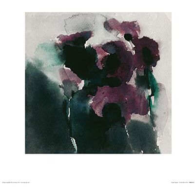 ART L' e Gruppo David Ross (Papaveri Viola) – Stampa istica 40 x 40 cm, Ca, Multicolore, 40 x 40 x 1.3 cm ART L' e Gruppo David Ross (Papaveri Viola) – Stampa istica 40 x 40 cm, Ca, Multicolore, 40 x 40 x 1.3 cm