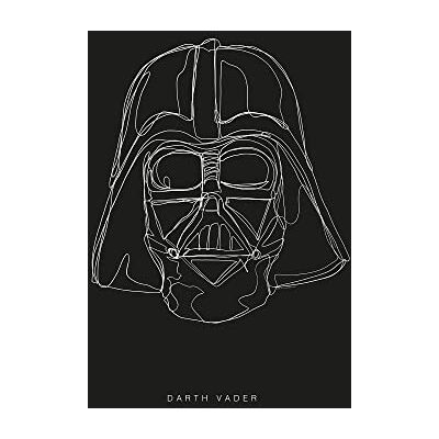 Komar Star Wars Lines Dark Side Vader – Dimensioni: 50 x 70 cm – Poster da parete, stampa artistica (senza cornice) Komar Star Wars Lines Dark Side Vader – Dimensioni: 50 x 70 cm – Poster da parete, stampa artistica (senza cornice)
