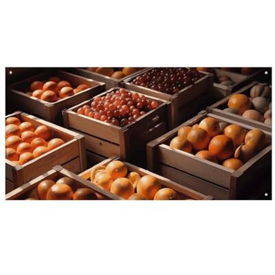 VFMKT 110 x 60 cm banner da appendere alla parete banner frutta display sfondo festa grande banner segno poster per Capodanno, laurea, matrimonio, festa di compleanno decorazione VFMKT 110 x 60 cm banner da appendere alla parete banner frutta display sfondo festa grande banner segno poster per Capodanno, laurea, matrimonio, festa di compleanno decorazione
