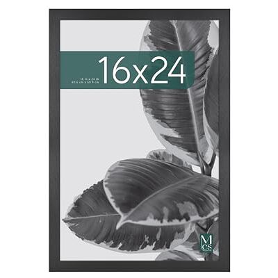 MCS Cornice per Poster Studio Gallery 40,6 x 61,0 cm, Aspetto Legno Nero, Legno MDF, Fissaggio a Parete Verticale e Orizzontale, Grande Cornice per Foto Poster e Opere d'Arte (Confezione da 1) MCS Cornice per Poster Studio Gallery 40,6 x 61,0 cm, Aspetto Legno Nero, Legno MDF, Fissaggio a Parete Verticale e Orizzontale, Grande Cornice per Foto Poster e Opere d'Arte (Confezione da 1)