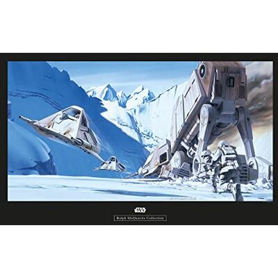 Komar - Star Wars Hoth Battle Snowspeeder - 70 x 50 cm Komar - Star Wars Hoth Battle Snowspeeder - 70 x 50 cm