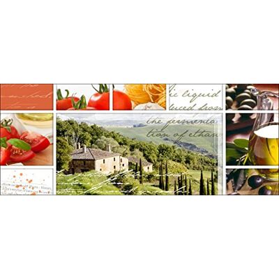 PRO-Art Quadro da Parete su Vetro Living in toscany, 50 x 125 cm PRO-Art Quadro da Parete su Vetro Living in toscany, 50 x 125 cm