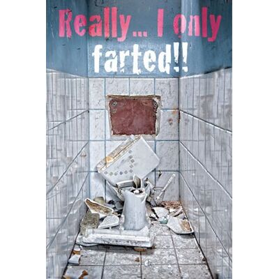 1art1 Empire Poster Spiritoso con Scritta Really ... I Only Farted!! Dimensioni 61 x 91,5 cm 1art1 Empire Poster Spiritoso con Scritta Really ... I Only Farted!! Dimensioni 61 x 91,5 cm