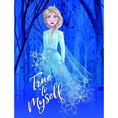 Komar Disney Quadro da parete Frozen 2 ELSA True to Myself, stampa artistica senza cornice, disponibile in 3 misure, multicolore Komar Disney Quadro da parete Frozen 2 ELSA True to Myself, stampa artistica senza cornice, disponibile in 3 misure, multicolore