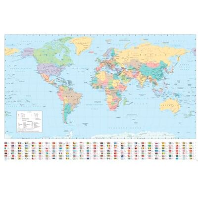 GB eye HARPER COLLINS Poster Mappa del Mondo 21 (91,5 x 61 cm) GB eye HARPER COLLINS Poster Mappa del Mondo 21 (91,5 x 61 cm)