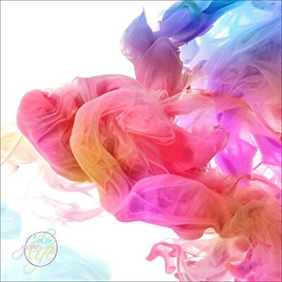 PRO-Art gla1055 a murale, Arte su Vetro 'Colour Your Life I' 30 x 30 cm PRO-Art gla1055 a murale, Arte su Vetro 'Colour Your Life I' 30 x 30 cm