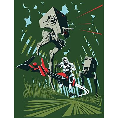 Poster artistico Star Wars Vector Endor - 50x70cm Poster artistico Star Wars Vector Endor - 50x70cm