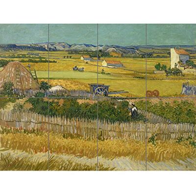 Artery8 Vincent Van Gogh De Oogst XL Giant Panel Poster (8 Sections) Manifesto Artery8 Vincent Van Gogh De Oogst XL Giant Panel Poster (8 Sections) Manifesto
