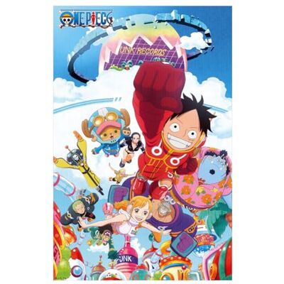 SD TOYS Poster decorativo 3D Punk Records de One Piece Fogli da parete Misure 58 x 38 cm SD TOYS Poster decorativo 3D Punk Records de One Piece Fogli da parete Misure 58 x 38 cm