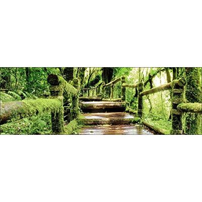 PRO-Art Decorazione da Parete, Tecnica glicée, 'Mossy Bridge' 90 x 30 cm PRO-Art Decorazione da Parete, Tecnica glicée, 'Mossy Bridge' 90 x 30 cm
