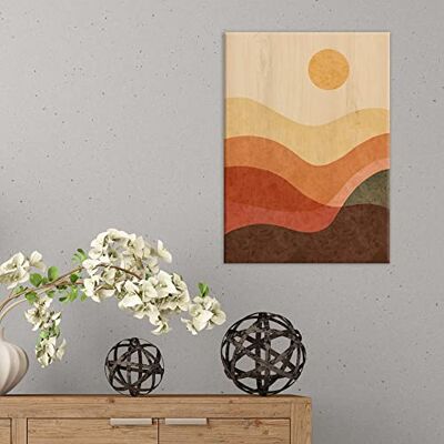 CREARREDA Quadro Moderno Soggiorno Made in Italy Decorazione in Legno Stampa su Legno per Arredo Casa CREARREDA Quadro Moderno Soggiorno Made in Italy Decorazione in Legno Stampa su Legno per Arredo Casa