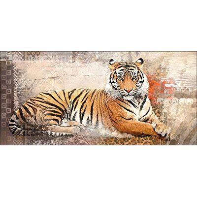 PRO-Art Dipinto murale, Arte su Tela, Sumatra Tiger, 115 x 55 cm PRO-Art Dipinto murale, Arte su Tela, Sumatra Tiger, 115 x 55 cm