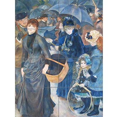 Artery8 Renoir The Umbrellas Painting XL Giant Panel Poster (8 Sections) Ombrello Pittura Manifesto Artery8 Renoir The Umbrellas Painting XL Giant Panel Poster (8 Sections) Ombrello Pittura Manifesto