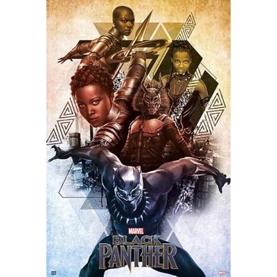 Grupo Erik GPE5190 Poster Marvel Black Panther, carta, Multicolore, 91 x 61,5 x 0,1 cm Grupo Erik GPE5190 Poster Marvel Black Panther, carta, Multicolore, 91 x 61,5 x 0,1 cm