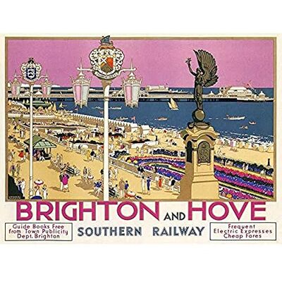 Wee Blue Coo Brighton Hove Sussex Beach Resort Travel Unframed Art Print Poster Wall Decor 12x16 inch Luminosa Spiaggia Ricorrere Viaggio Manifesto Parete Wee Blue Coo Brighton Hove Sussex Beach Resort Travel Unframed Art Print Poster Wall Decor 12x16 inch Luminosa Spiaggia Ricorrere Viaggio Manifesto Parete