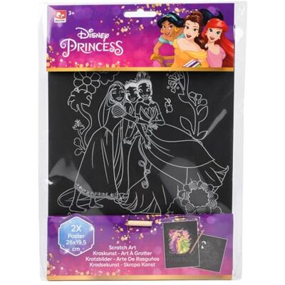 Disney Princess Kraskunst Poster 26 x 19.5 cm 2 Stuks Disney Princess Kraskunst Poster 26 x 19.5 cm 2 Stuks