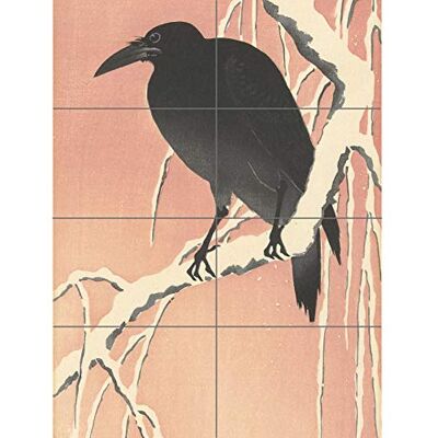 Artery8 Ohara Koson Crow On Snowy Branch Japanese Painting XL Giant Panel Poster (8 Sections) Neve giapponese Pittura Manifesto Artery8 Ohara Koson Crow On Snowy Branch Japanese Painting XL Giant Panel Poster (8 Sections) Neve giapponese Pittura Manifesto