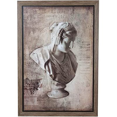 Biscottini Quadro legno 92x2x62 cm Quadri Vintage Soggiorno in Legno Quadretti da Parete con Stampa Biscottini Quadro legno 92x2x62 cm Quadri Vintage Soggiorno in Legno Quadretti da Parete con Stampa