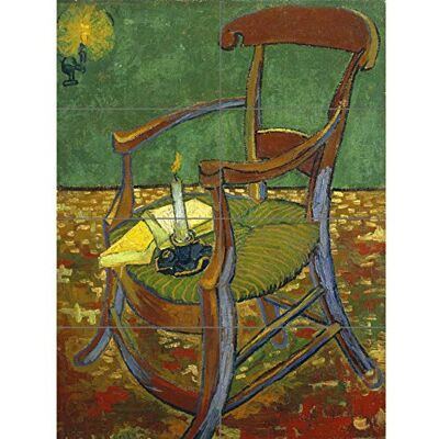 Artery8 Vincent Van Gogh De Stoel Van Gauguin XL Giant Panel Poster (8 Sections) Manifesto Artery8 Vincent Van Gogh De Stoel Van Gauguin XL Giant Panel Poster (8 Sections) Manifesto