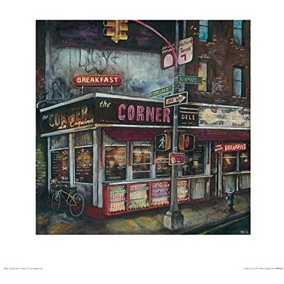 L' Arte Gruppo Melissa Sturgeon (la Esquina, New York) – Stampa Artistica 40 x 40 cm, Carta, Multicolore, 40 x 40 x 1.3 cm L' Arte Gruppo Melissa Sturgeon (la Esquina, New York) – Stampa Artistica 40 x 40 cm, Carta, Multicolore, 40 x 40 x 1.3 cm