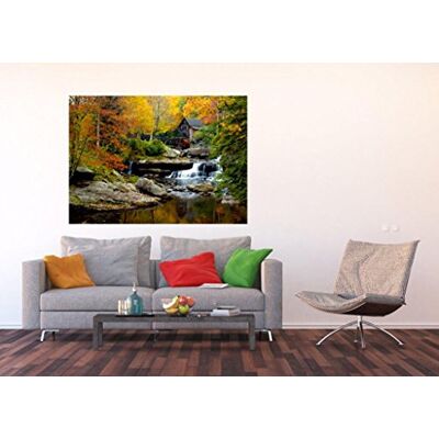 AG Design Photo Wall Mural Non Tessuto Casa forestale Foto Sfondo Poster Gigante con Parete 160 x 110 cm 1 Parte AG Design Photo Wall Mural Non Tessuto Casa forestale Foto Sfondo Poster Gigante con Parete 160 x 110 cm 1 Parte
