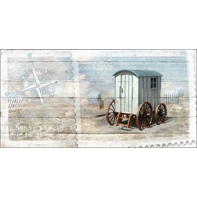 ART Decorazione da Parete Giclée, Legno ingegnerizzato, Multicolore, 60 x 30 cm ART Decorazione da Parete Giclée, Legno ingegnerizzato, Multicolore, 60 x 30 cm