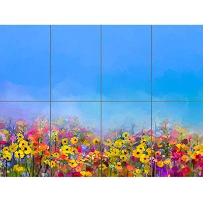 Artery8 Field of Wildflowers XL Giant Panel Poster (8 Sections) Campo Manifesto Artery8 Field of Wildflowers XL Giant Panel Poster (8 Sections) Campo Manifesto