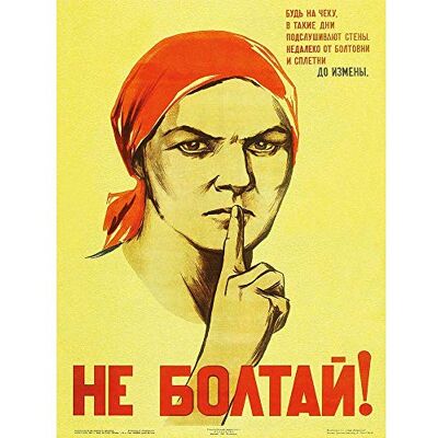 Wee Blue Coo War Ww2 Soviet Union Gossip Vintage Retro Advertising Art Print Poster Wall Decor 12X16 inch Wee Blue Coo War Ww2 Soviet Union Gossip Vintage Retro Advertising Art Print Poster Wall Decor 12X16 inch