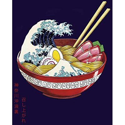 Close Up Stampa d'Arte Great Wave Ramen Bowl (30cm x 40cm) Close Up Stampa d'Arte Great Wave Ramen Bowl (30cm x 40cm)