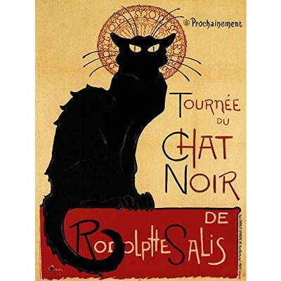 Wee Blue Coo CHAT NOIR RODOLPHE SALIS PARIS FRANCE VINTAGE POSTER ART PRINT 12x16 inch Parigi Francia Vintage ▾ Manifesto Stampa artistica Wee Blue Coo CHAT NOIR RODOLPHE SALIS PARIS FRANCE VINTAGE POSTER ART PRINT 12x16 inch Parigi Francia Vintage ▾ Manifesto Stampa artistica