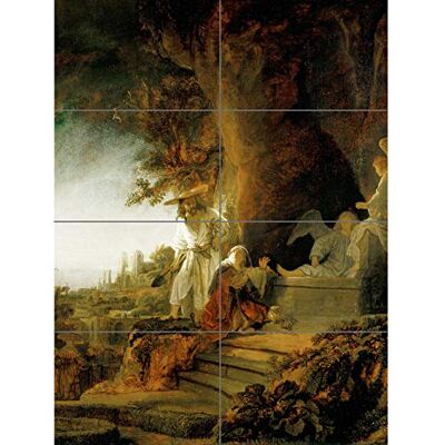Artery8 Rembrandt Christ And St Mary Magdalen At The Tomb XL Giant Panel Poster (8 Sections) Cristo Manifesto Artery8 Rembrandt Christ And St Mary Magdalen At The Tomb XL Giant Panel Poster (8 Sections) Cristo Manifesto