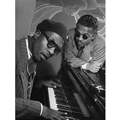 Wee Blue Coo VINTAGE PHOTO MUSIC JAZZ LEGEND THELONIOUS MONK PIANO POSTER ART PRINT Wee Blue Coo VINTAGE PHOTO MUSIC JAZZ LEGEND THELONIOUS MONK PIANO POSTER ART PRINT