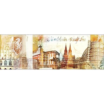 ART Decorazione da Parete Giclée, Legno ingegnerizzato, Multicolore, 90 x 30 cm ART Decorazione da Parete Giclée, Legno ingegnerizzato, Multicolore, 90 x 30 cm