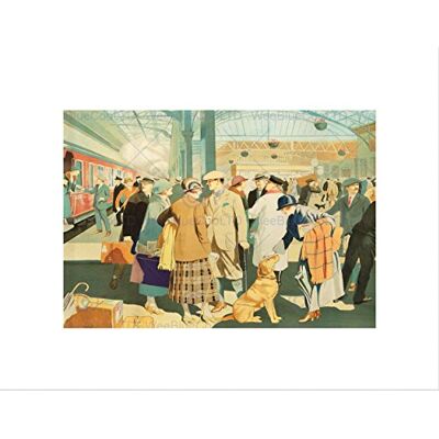 Wee Blue Coo Painting Perth Rail Station Train Scotland Britain Wall Art Print Pittura Rotaia Stazione Treno Scozia Gran Bretagna Parete Wee Blue Coo Painting Perth Rail Station Train Scotland Britain Wall Art Print Pittura Rotaia Stazione Treno Scozia Gran Bretagna Parete