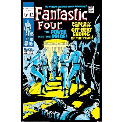 Pyramid Fantastic Four (Power & Pride) Maxi poster con cornice, 61 x 91 cm, taglia unica Pyramid Fantastic Four (Power & Pride) Maxi poster con cornice, 61 x 91 cm, taglia unica
